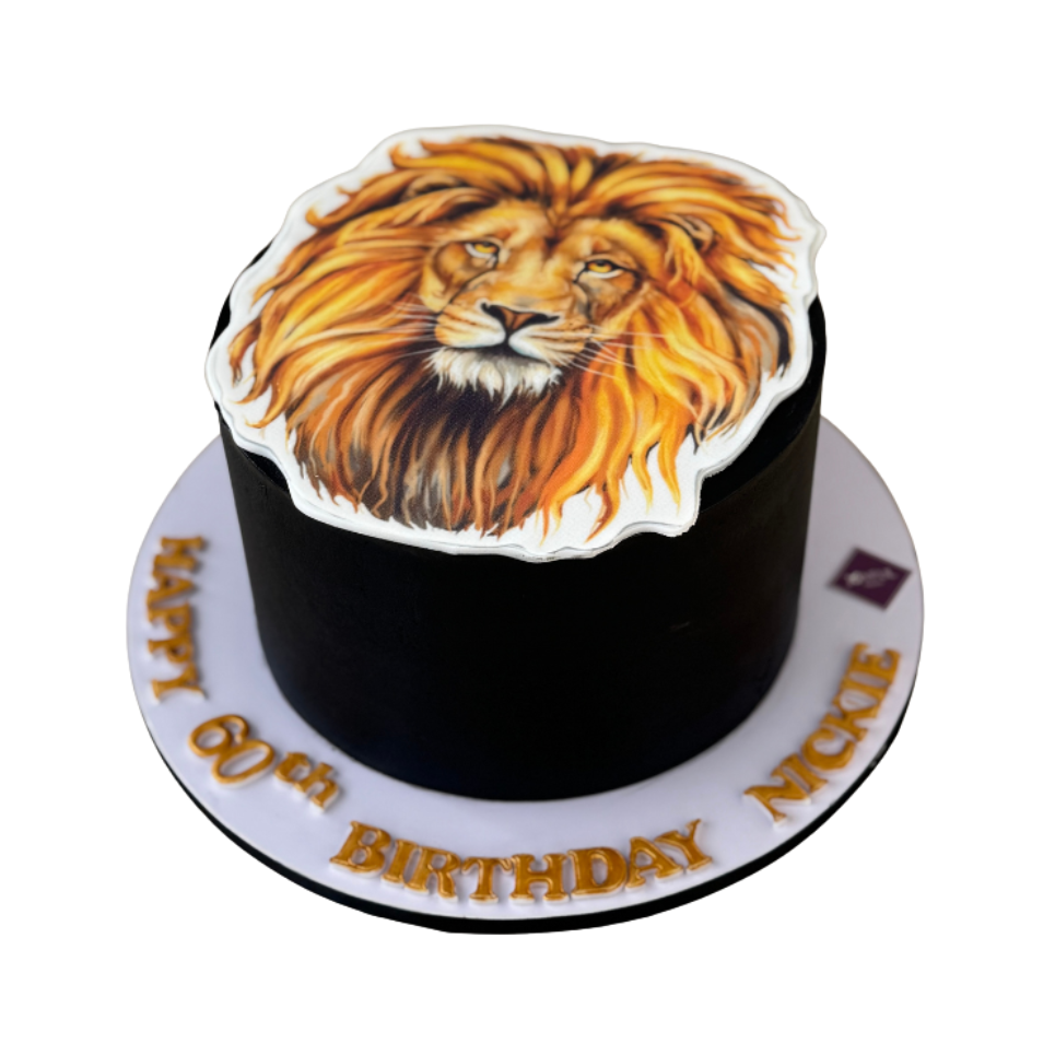 Lion Theme cake