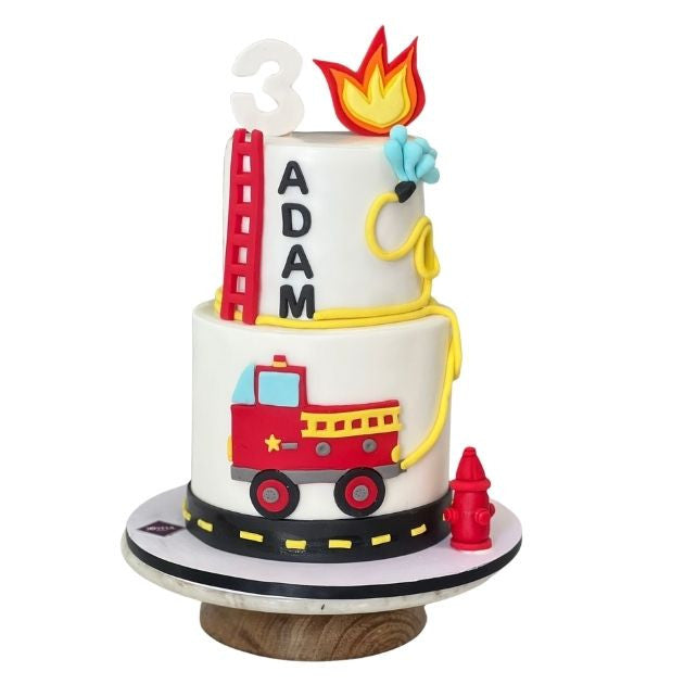 Firetruck Cake