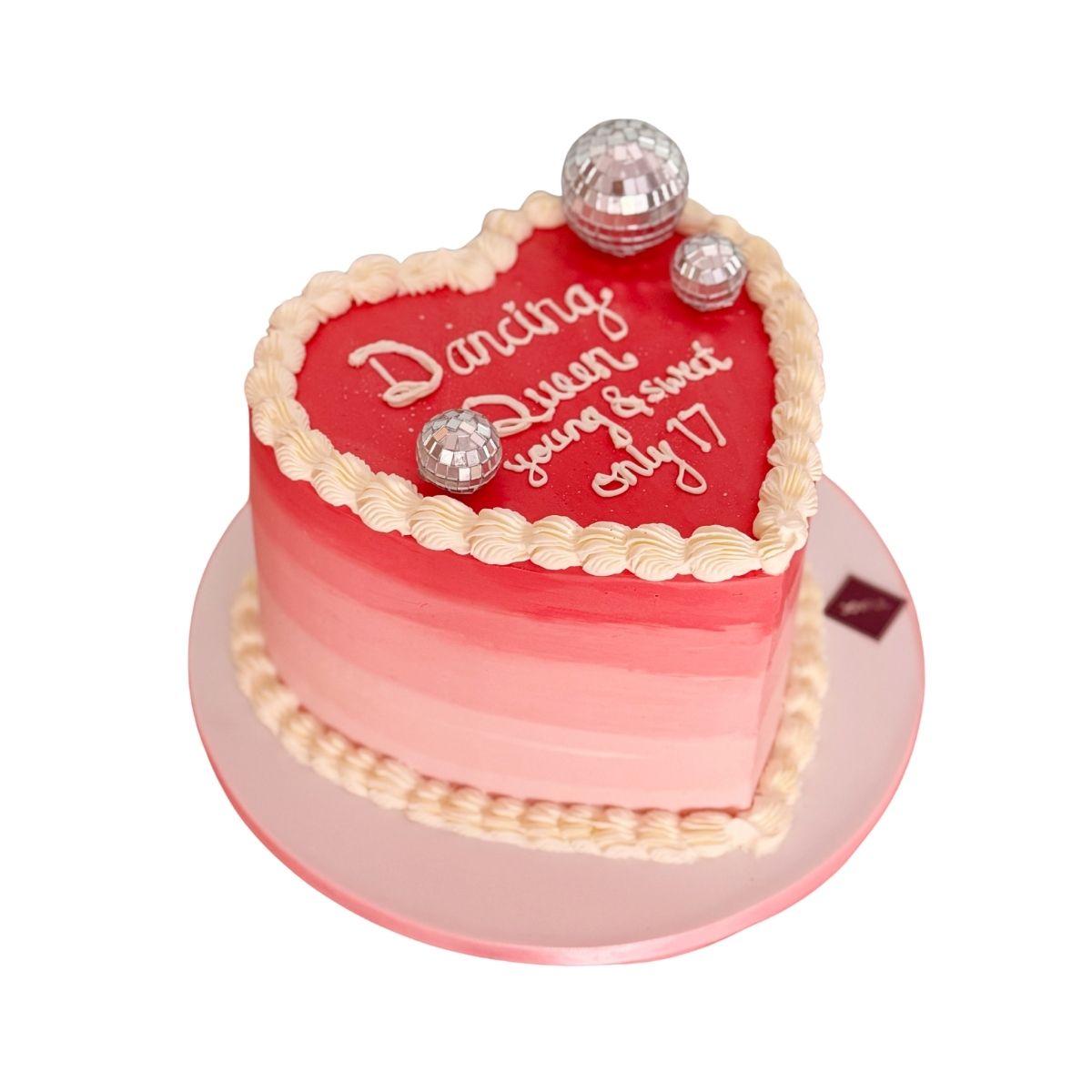 Dancing Queen 17th Birthday Cake