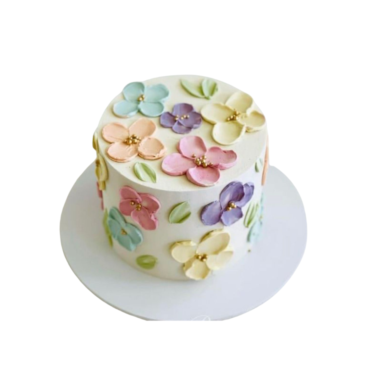Floral Buttercream Cake