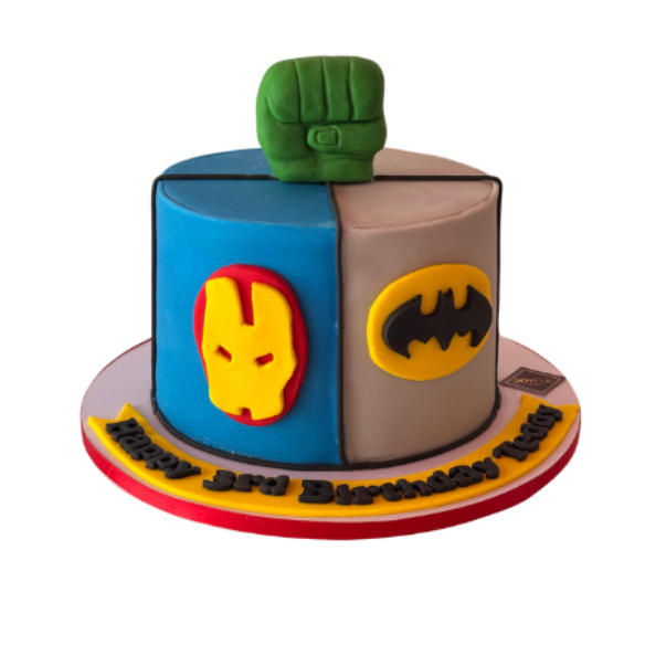 Superhero Cake