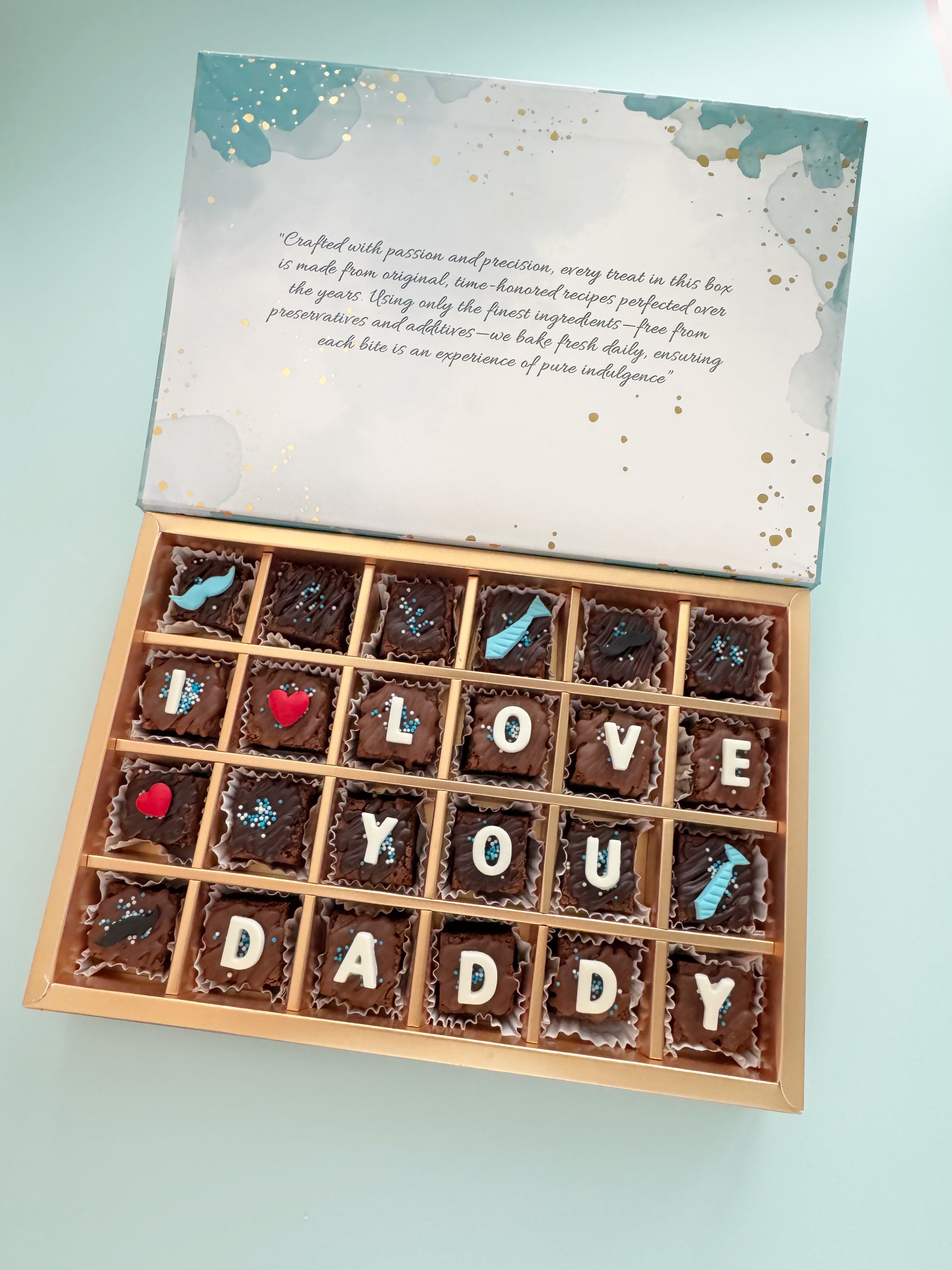 ‘Build your own’ Father’s Day Brownie Gift Box | 24