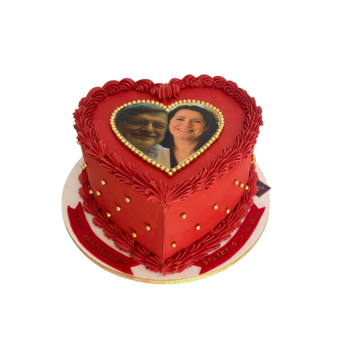 Anniversary Photo Cake