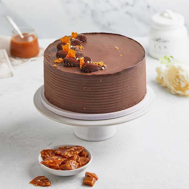 Chocolate Salted Caramel Cake made fresh in small batches — premium cake delivery Dubai | Joyful Treats
