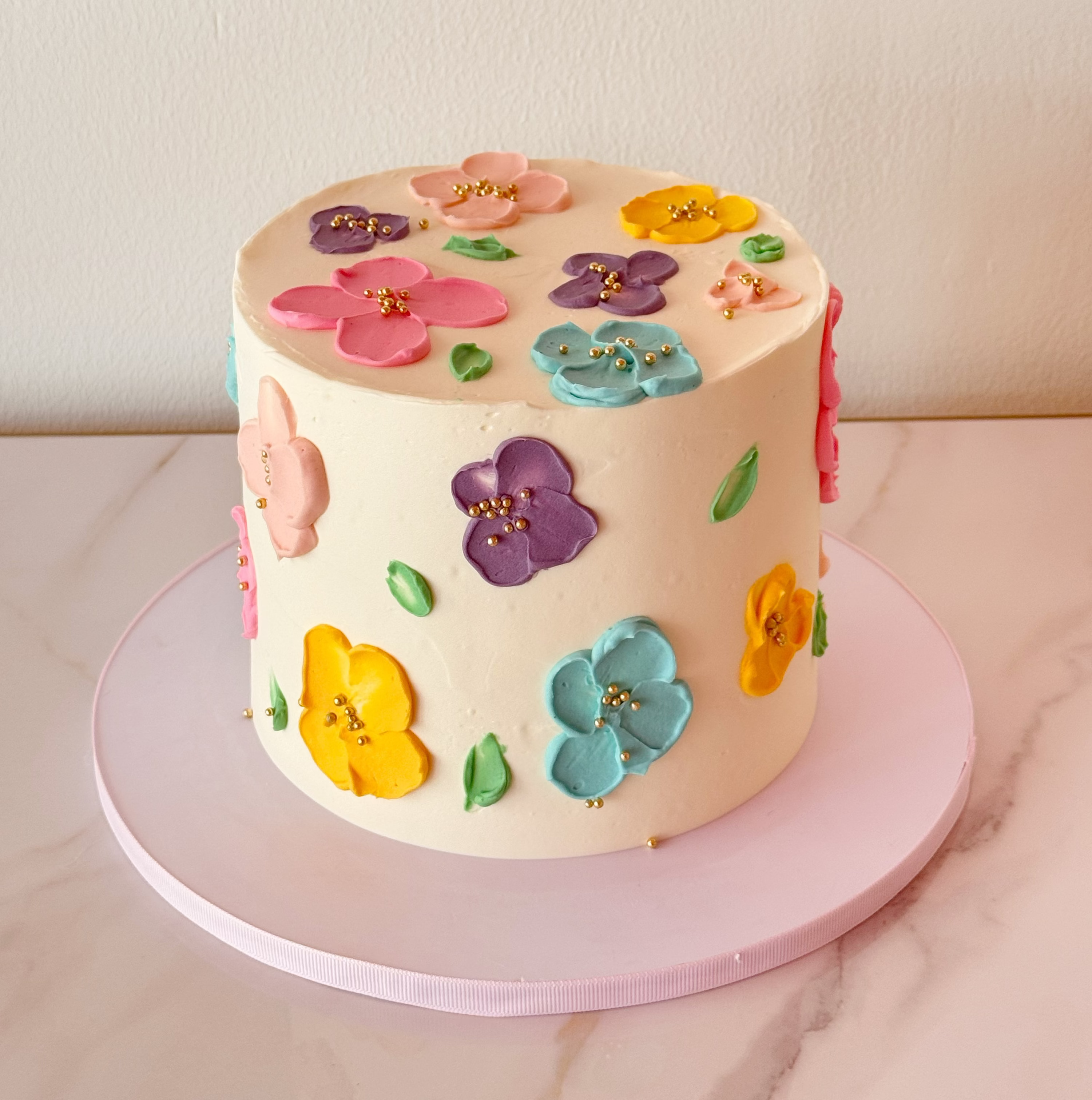 Floral Buttercream Cake
