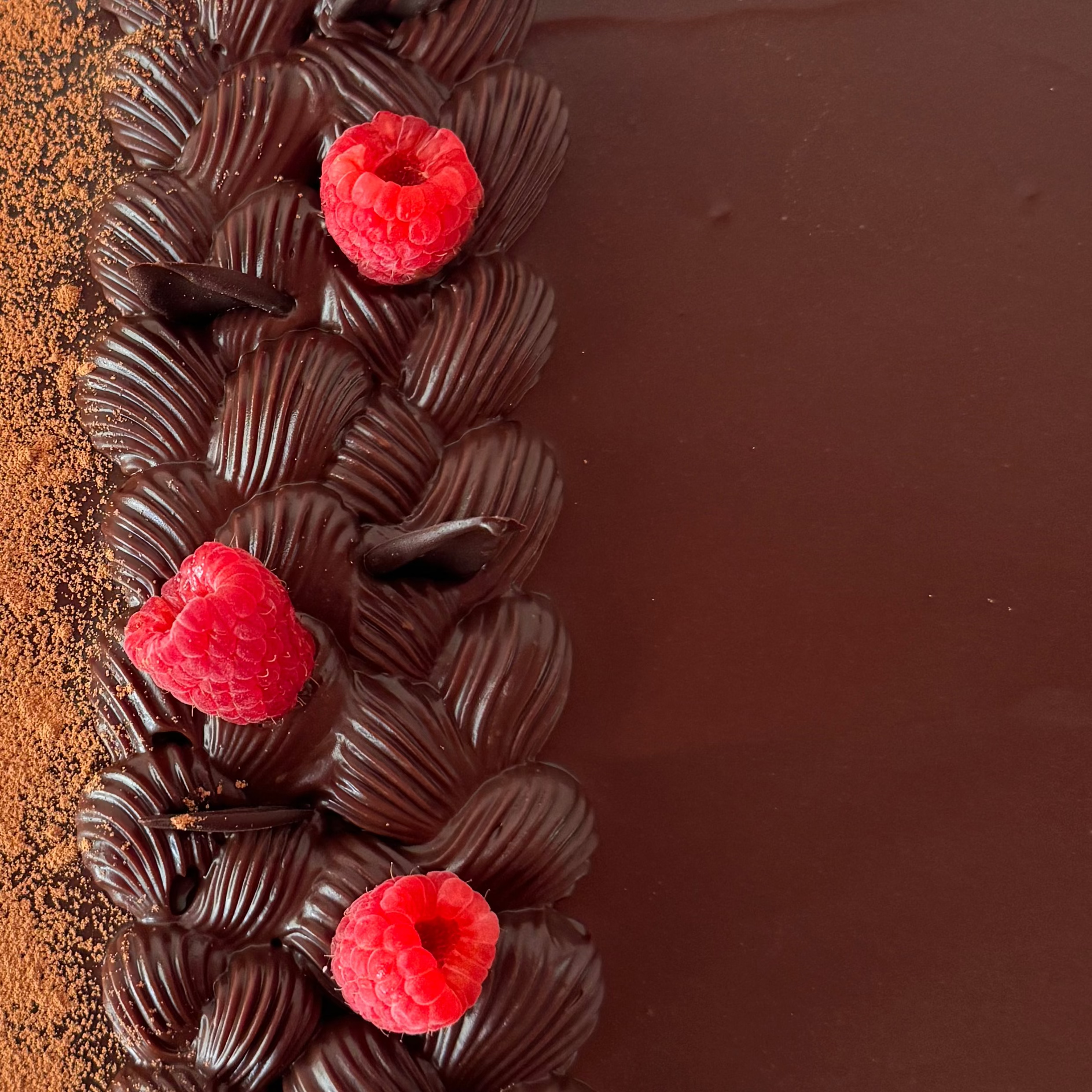 Square Chocolate Cake