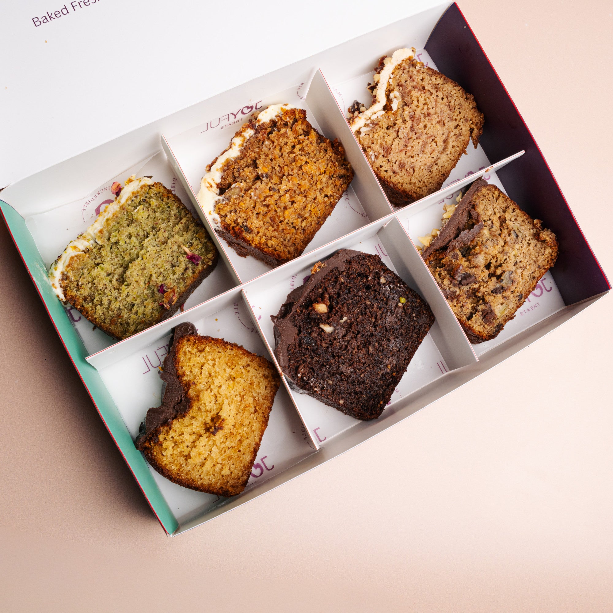 Assorted Tea Cake Slice