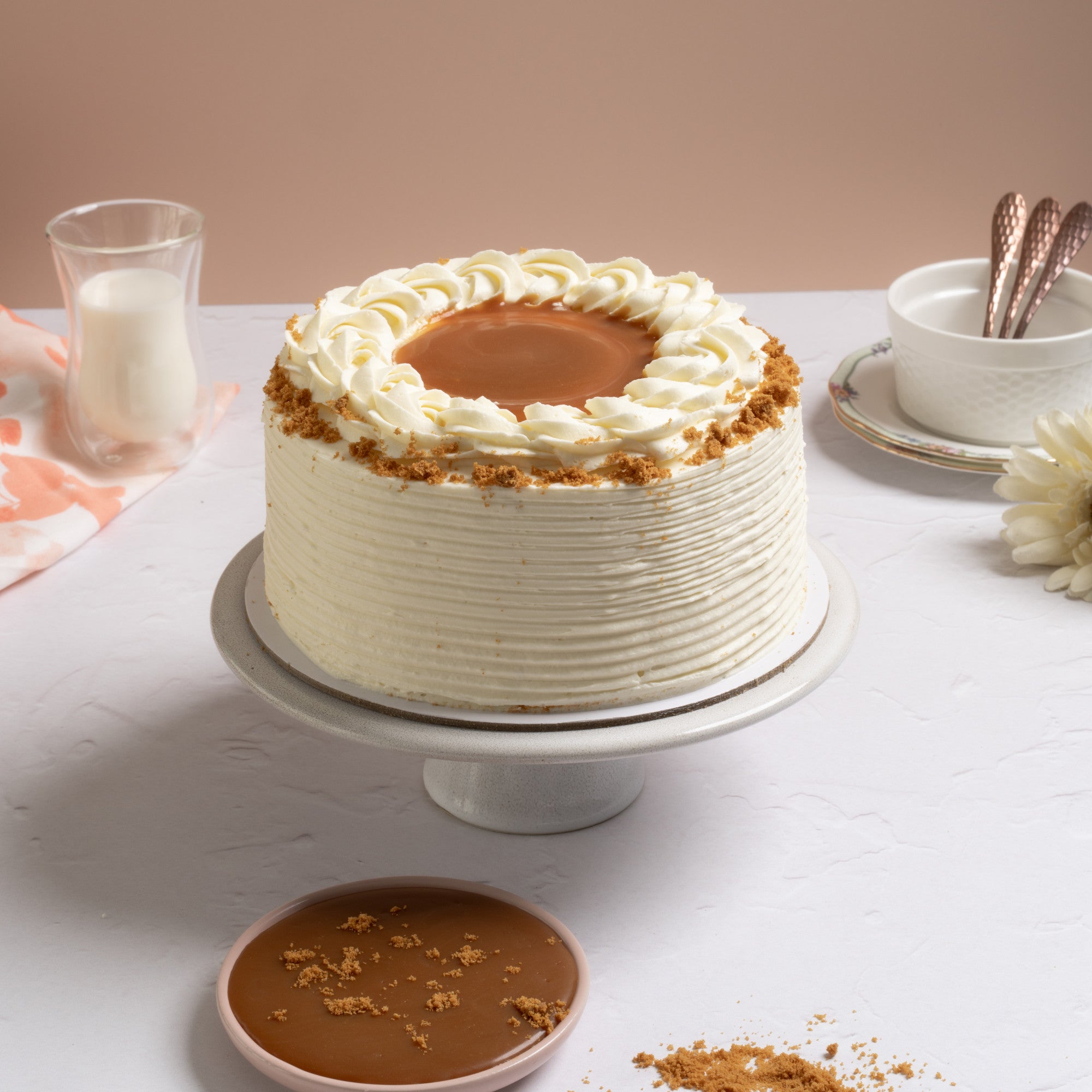 Vanilla Salted Caramel Cake