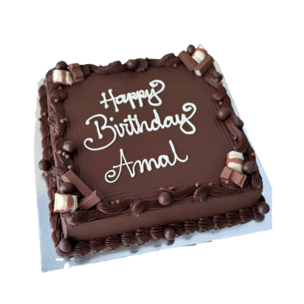 Belgian Chocolate Cake - Square