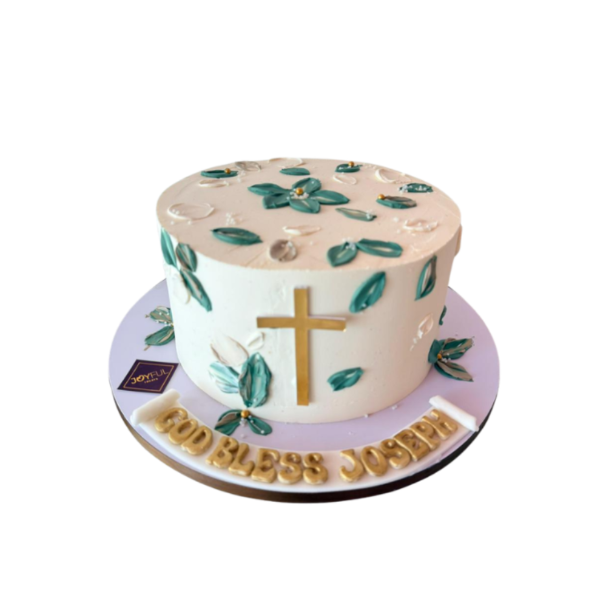 Christening Hand painted Cake