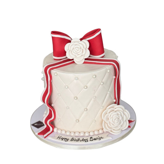 Classy Bow Cake
