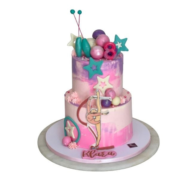 Gymnastics Cake