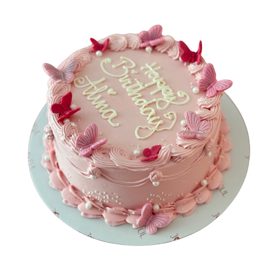 Pink Vintage Cake