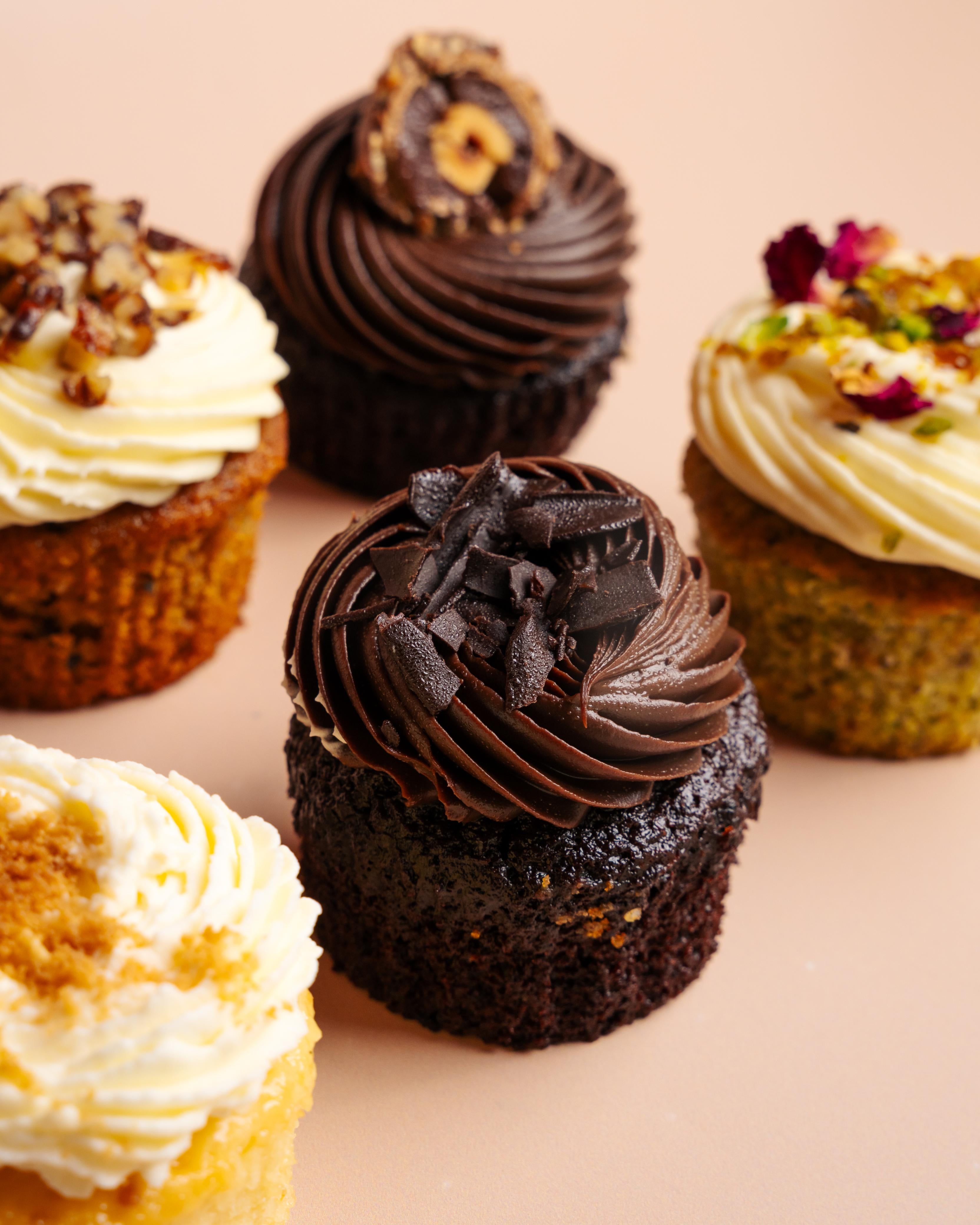 Assorted cupcake box