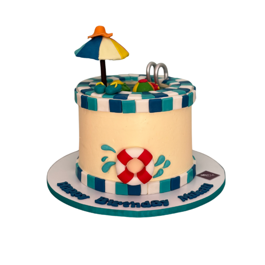 Swimming Pool Cake