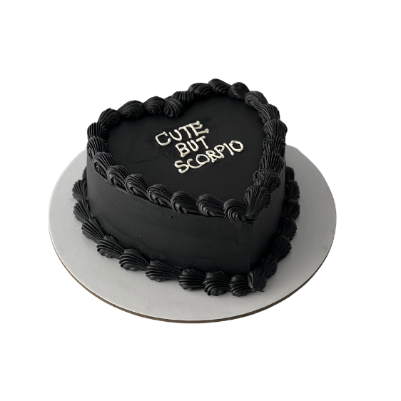 Vintage heart Cake