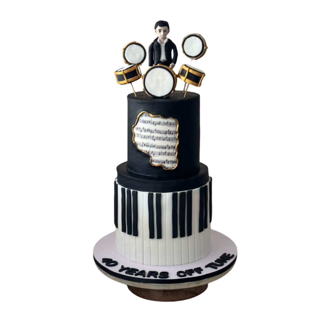 Piano Theme cake