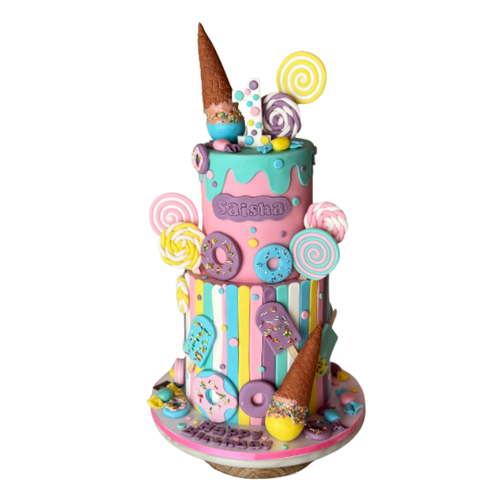 Candyland Theme Cake