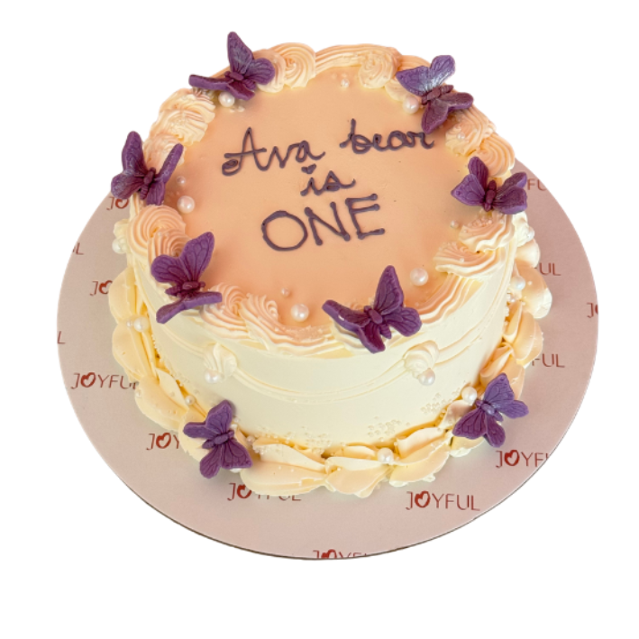 Butterfly Vintage Cake