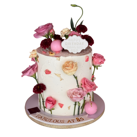Fresh Flower cake