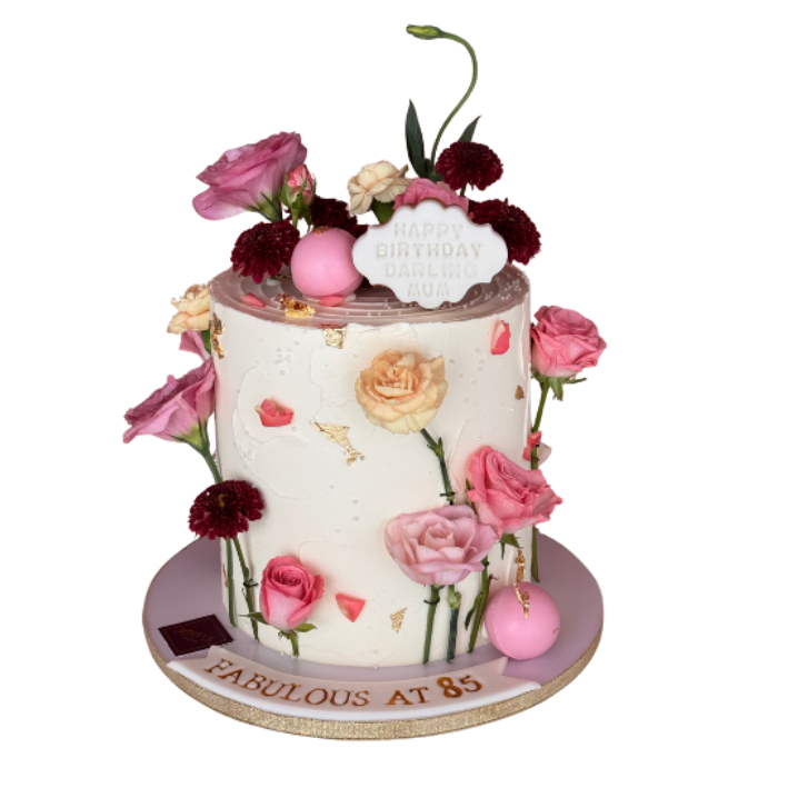 Fresh Flower cake