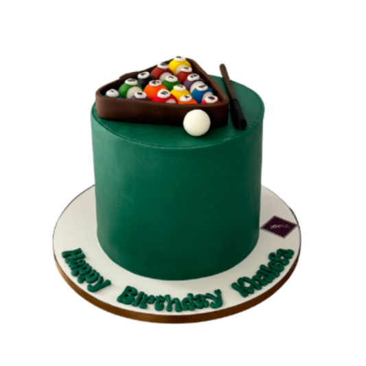 Billiards / Pool Game Cake