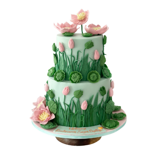 Lotus Flower Cake