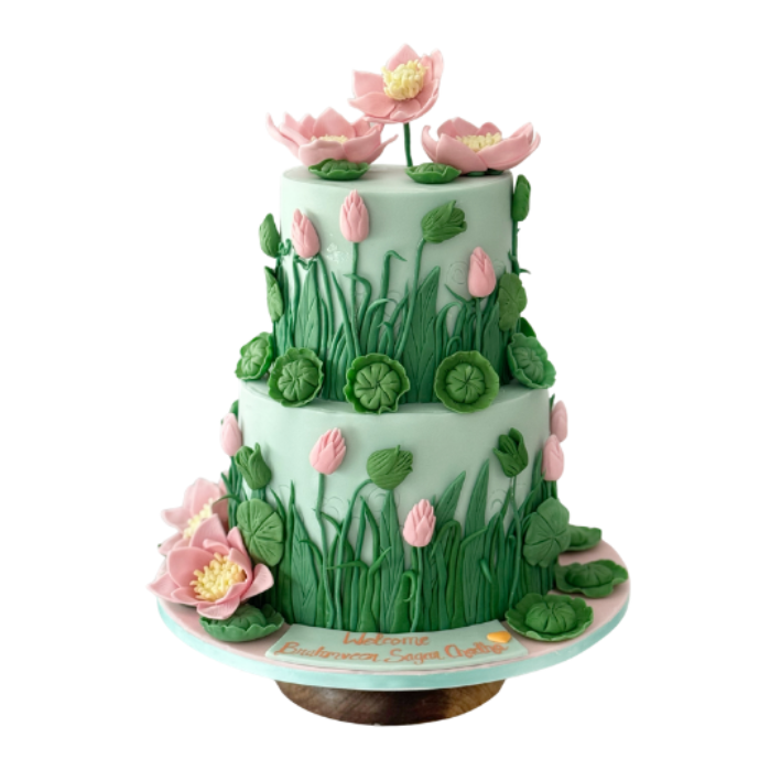 Lotus Flower Cake