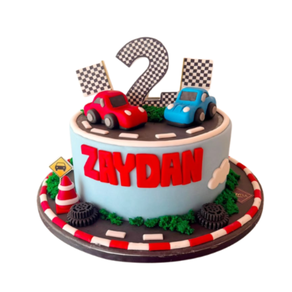 Car Theme cake