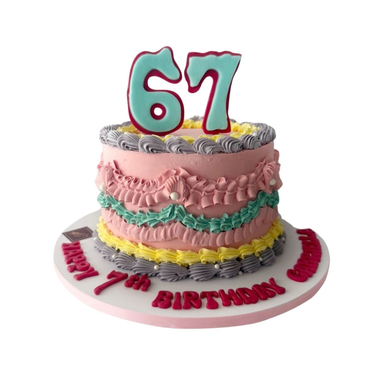 67 Trend Cake