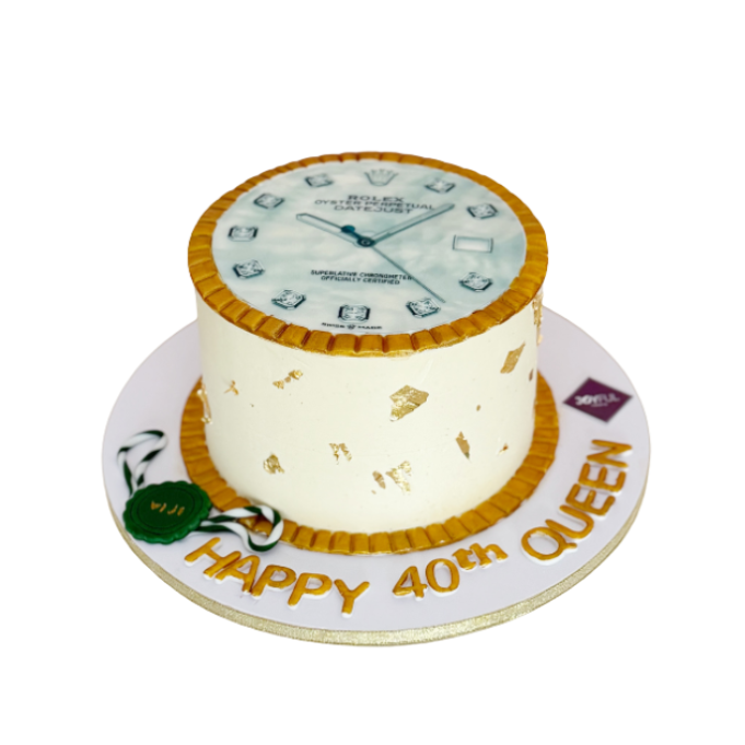 Rolex Watch Cake