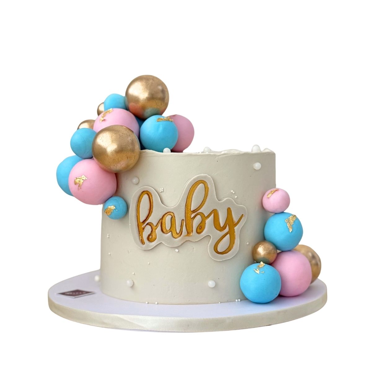 Gender reveal cake