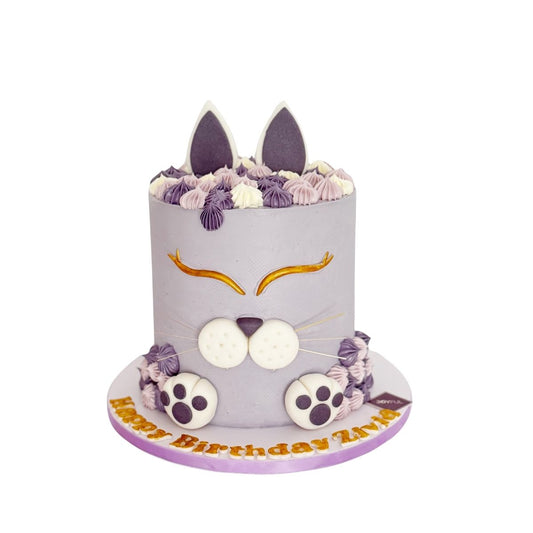 Cat theme Cake