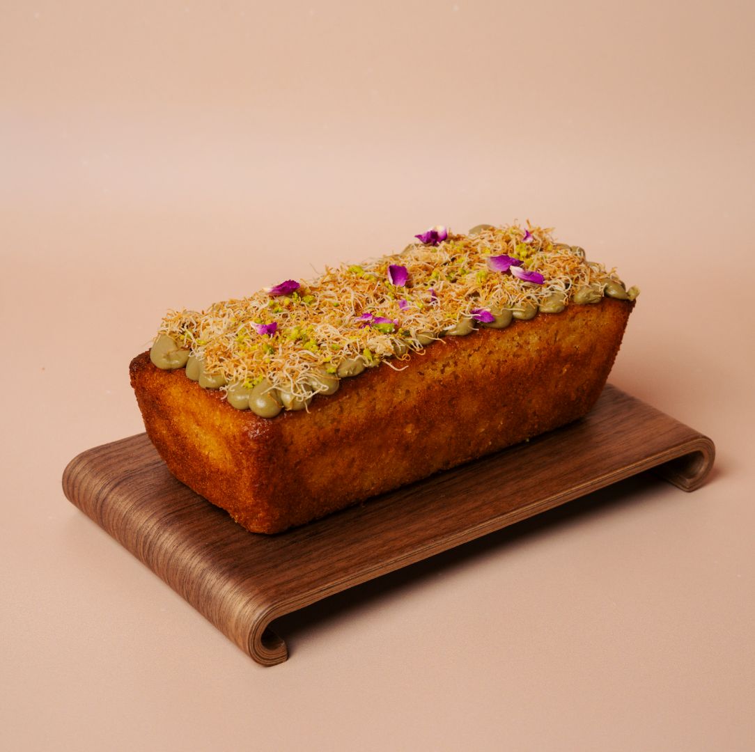Pistachio Lemon Knafeh Tea Cake | NEW