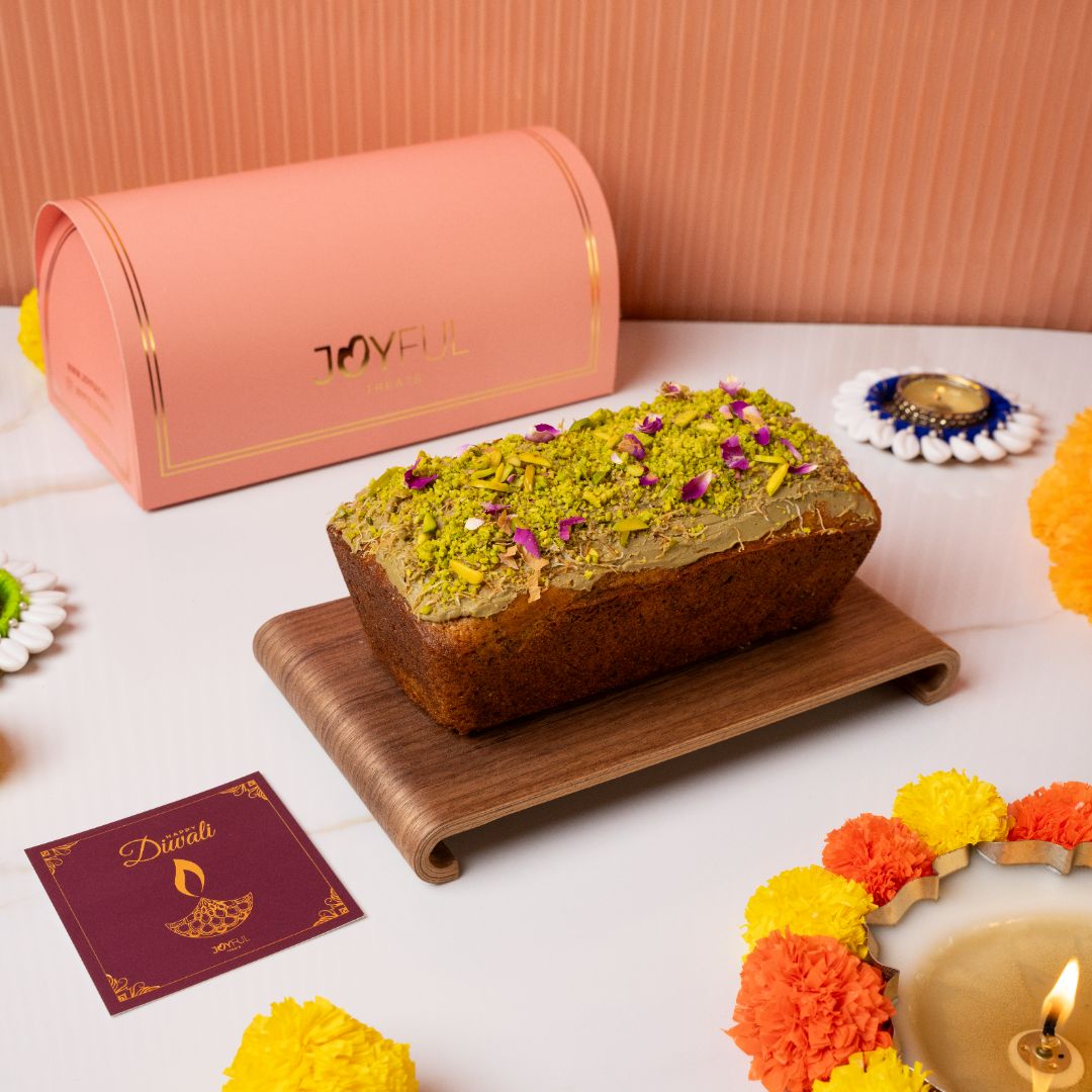 Pistachio Rose Tea Cake