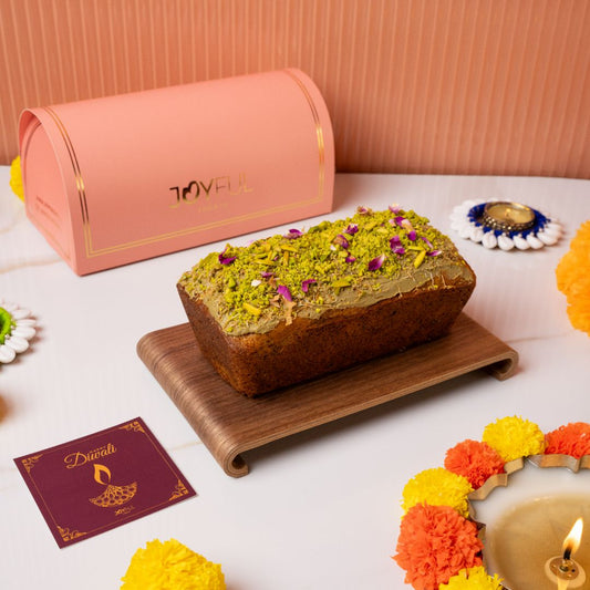Pistachio Rose Tea Cake