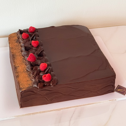 Square Chocolate Cake