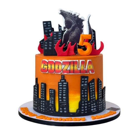 Godzilla Cake