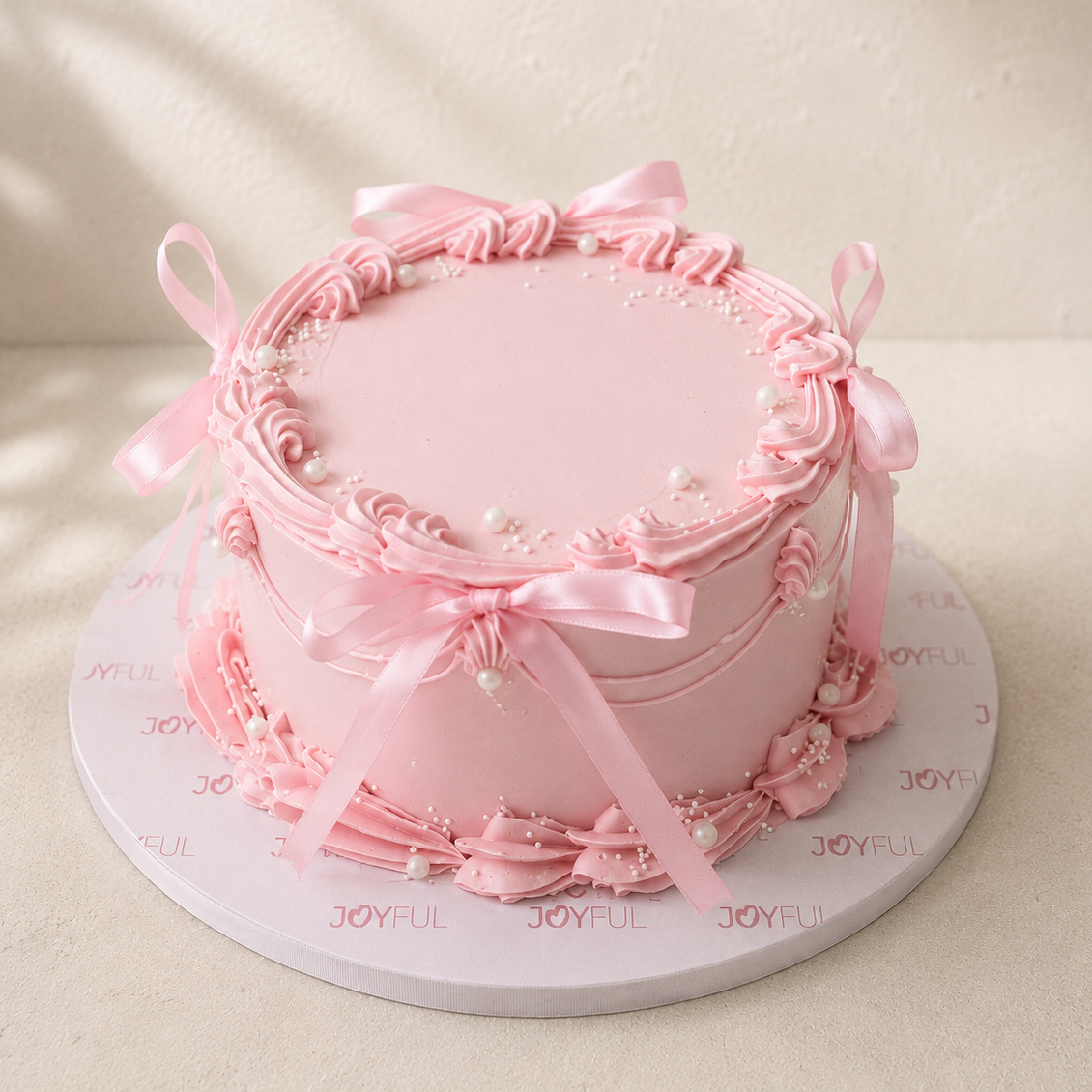 Vintage Bow Cake