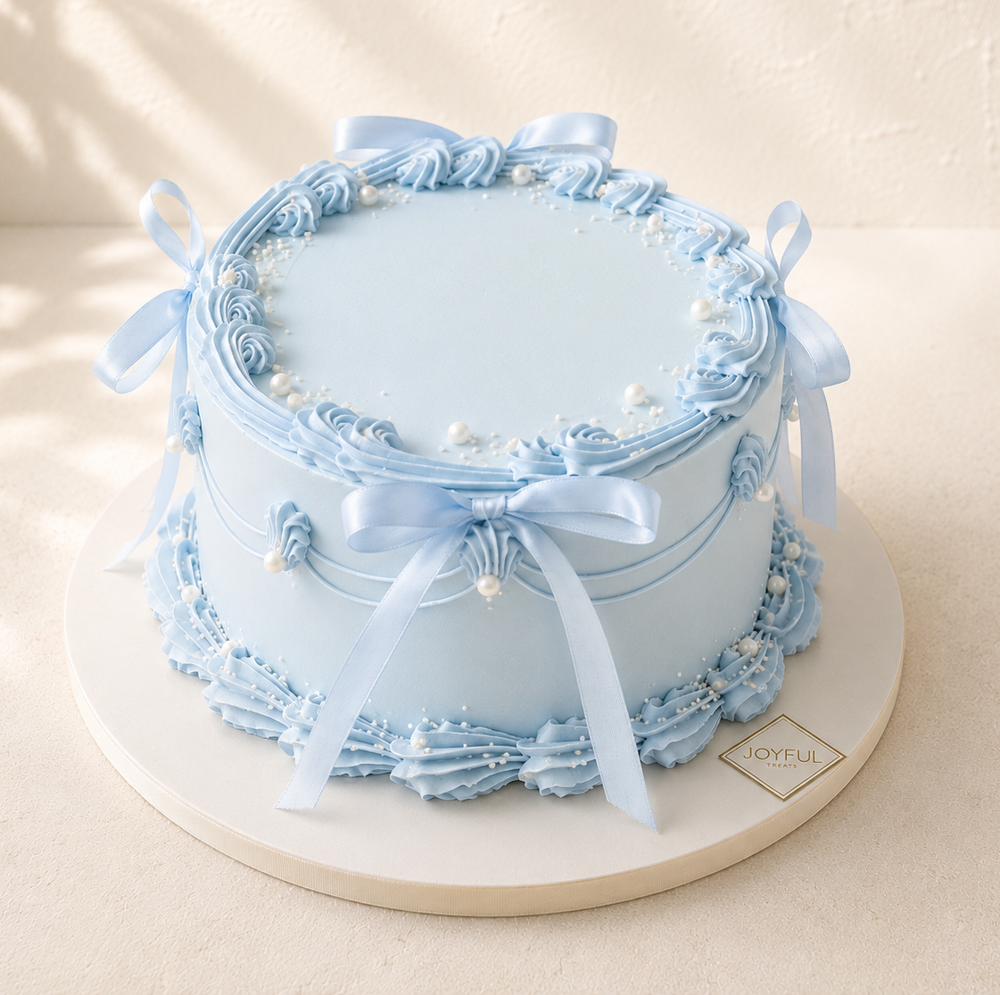 Vintage Bow Cake