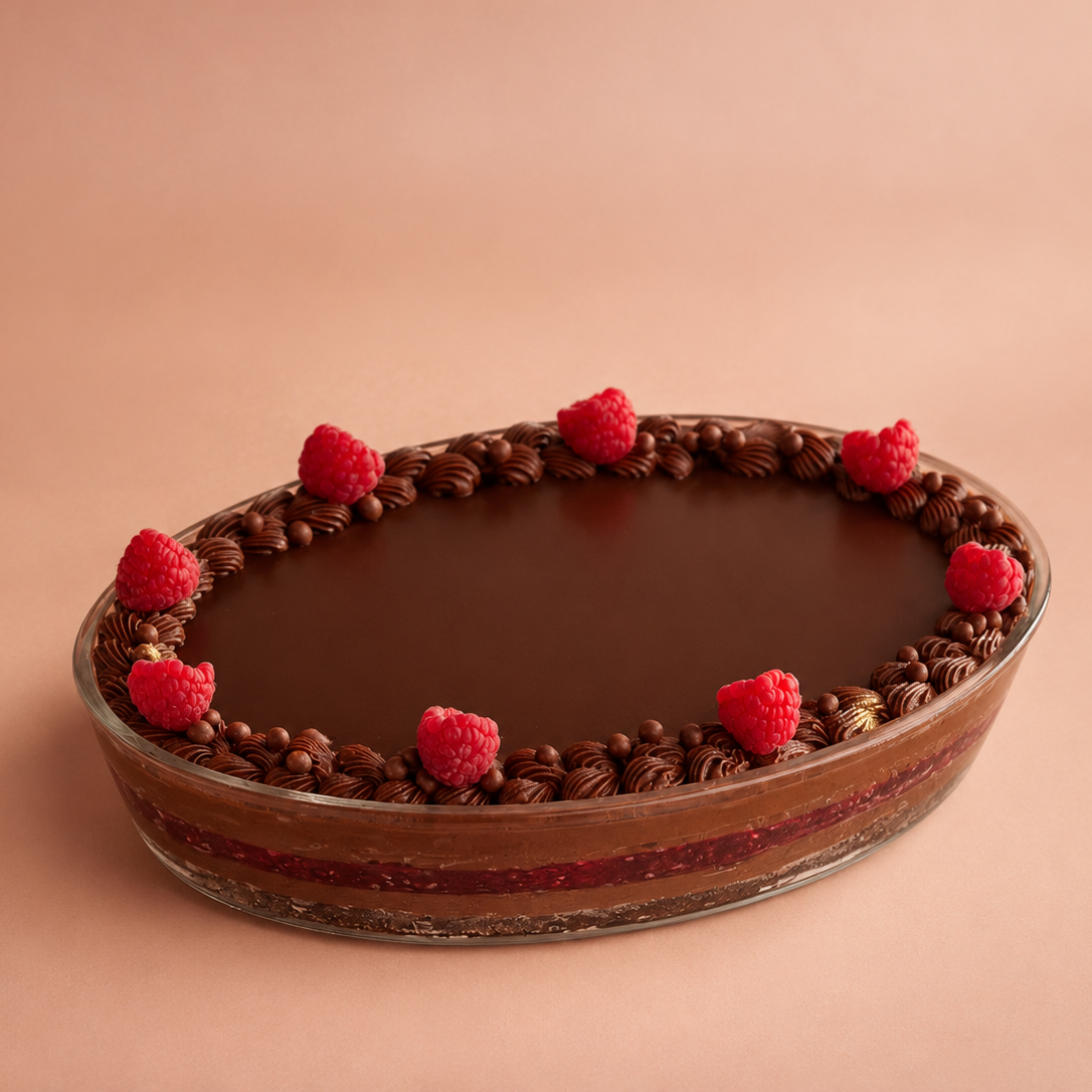 Chocolate Raspberry Dessert Bowl