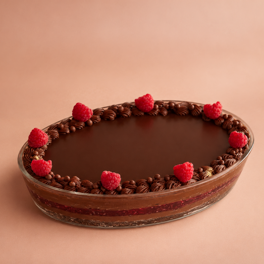Chocolate Raspberry Dessert Bowl