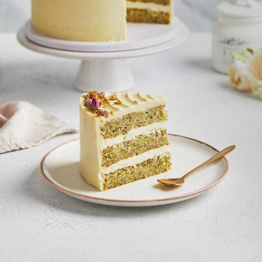 Pistachio Fresh Cream Cake