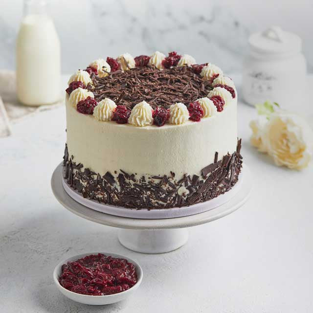 Black Forest Cake made fresh in small batches — premium cake delivery Dubai | Joyful Treats