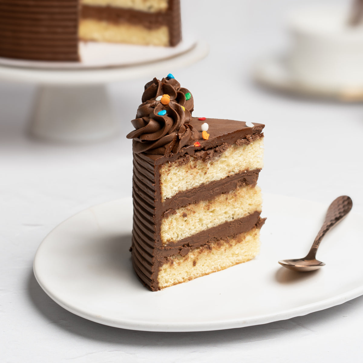 ChocoVanilla Cake