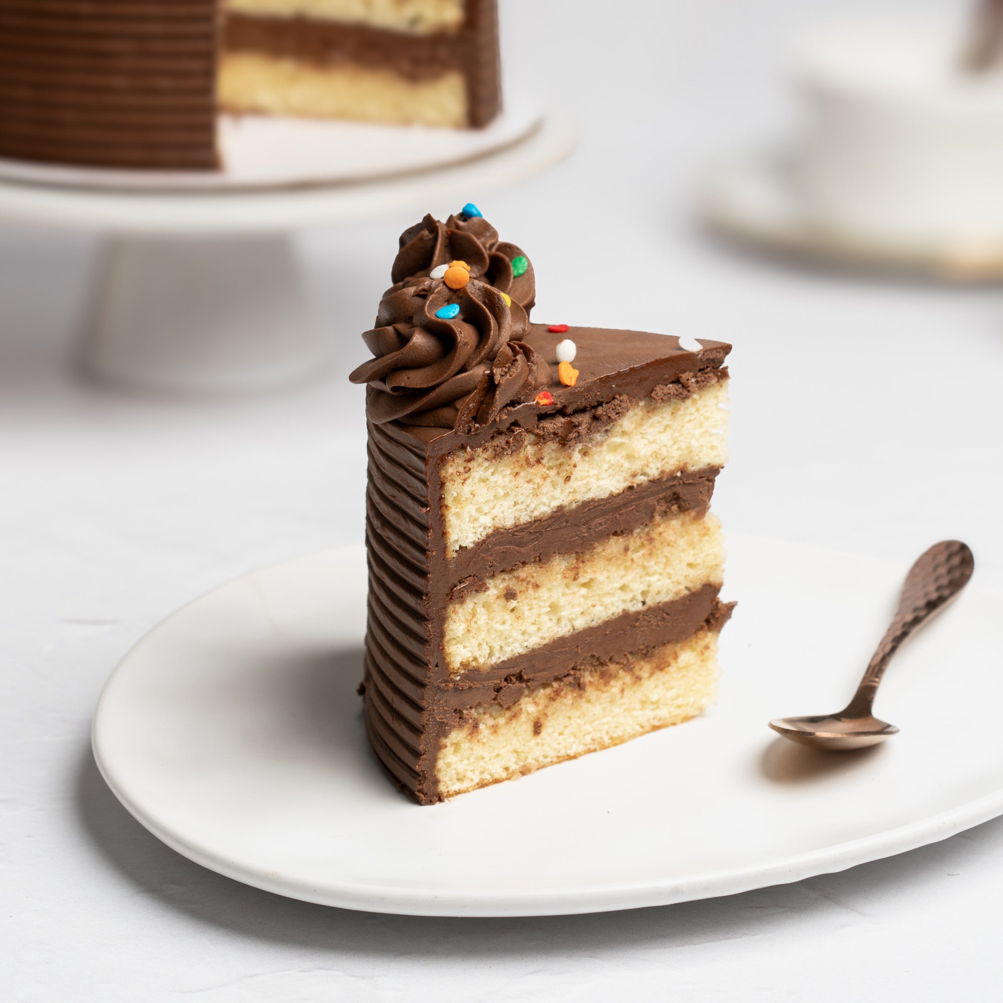 ChocoVanilla Cake