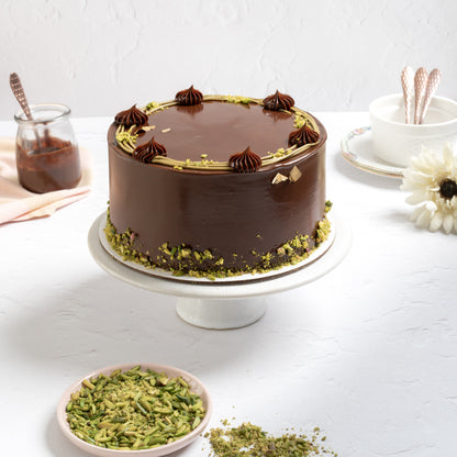 Pistachio Chocolate Cake