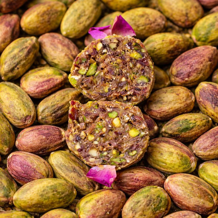Pistachio Cranberry Truffles