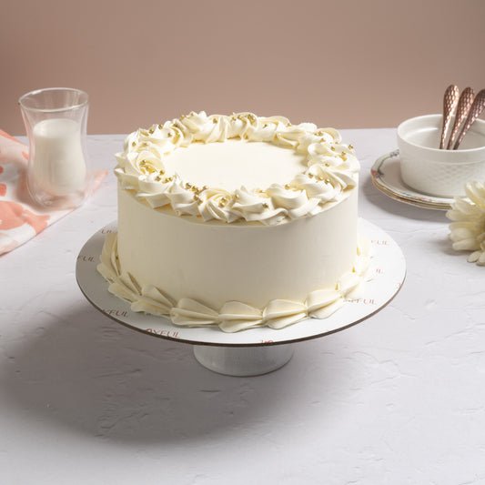 Vanilla fresh creamCake made fresh in small batches — premium cake delivery Dubai | Joyful Treats