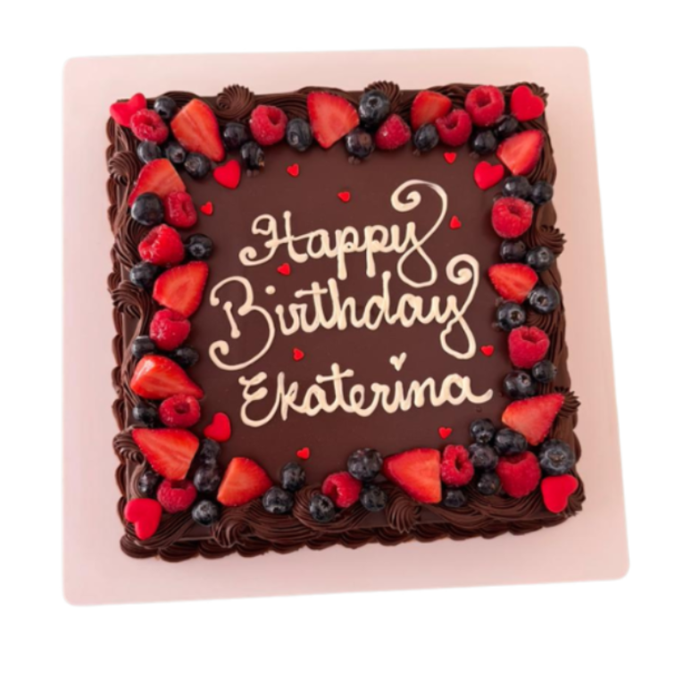 Berry Chocolate Cake